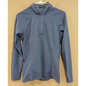 Patagonia Blue Half Zip Capilene Pullover Size Small